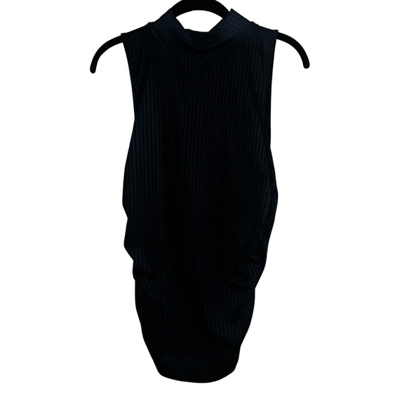 Veronica Beard Mock Neck Sleeveless Tunic preppy office siren sz l - Picture 1 of 8